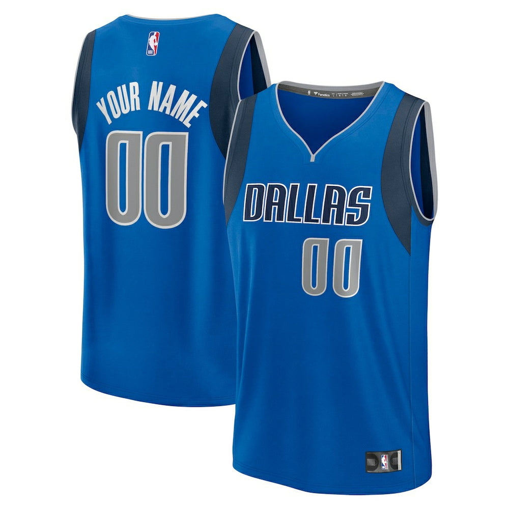 Blue Dallas Mavericks Fast Break Custom Jersey sale | NBA