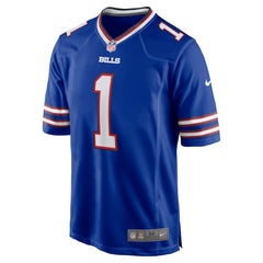 Buffalo Bills Number 1 Groom Game Jersey | NFL On sale