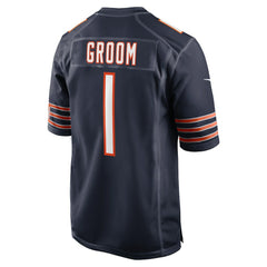 Chicago Bears Number 1 Groom Game Jersey | NFL Hot