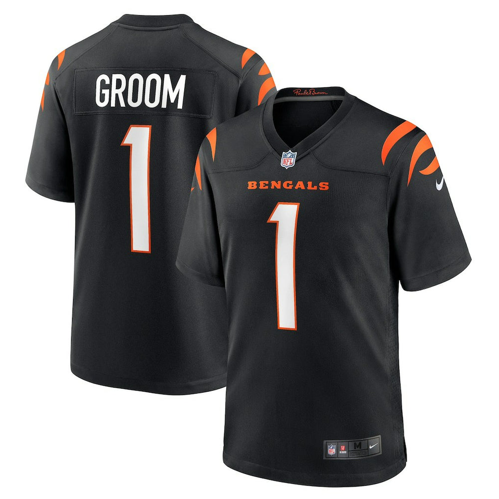Cincinnati Bengals Number 1 Groom Game Jersey | NFL Online