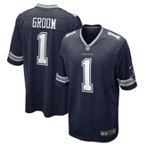 Dallas Cowboys Number 1 Groom Game Jersey | NFL US
