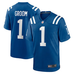 Indianapolis Colts Number 1 Groom Game Jersey | NFL New