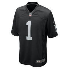 Las Vegas Raiders Number 1 Groom Game Jersey | NFL Discount