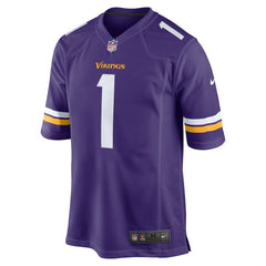 Minnesota Vikings Number 1 Groom Game Jersey | NFL Online