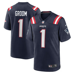 New England Patriots Number 1 Groom Game Jersey | NFL Sale