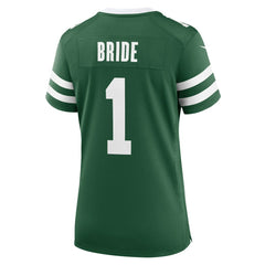 New York Jets Number 1 Bride Women's Game Jersey | NFL Near me