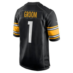 Pittsburgh Steelers Number 1 Groom Game Jersey | NFL Discount