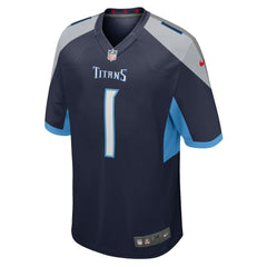 Tennessee Titans Number 1 Groom Game Jersey | NFL Discount