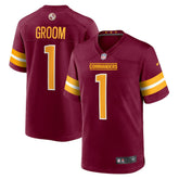 Washington Commanders Number 1 Groom Game Jersey | NFL Online