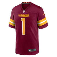 Washington Commanders Number 1 Groom Game Jersey | NFL Online