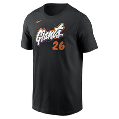 Matt Chapman San Francisco Giants Nike 2025 City Connect Fuse Name & Number T-Shirt - MLB T-shirts