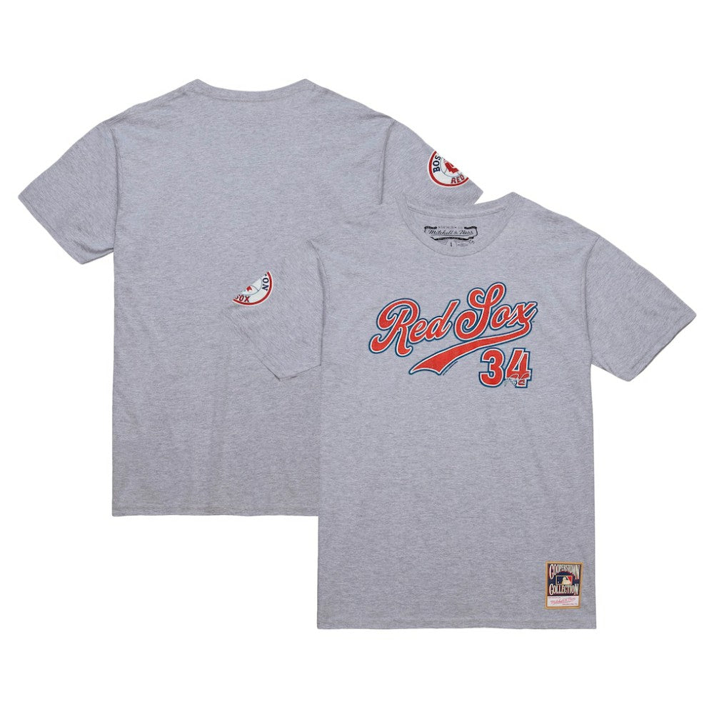 David Ortiz Boston Red Sox Mitchell & Ness Cooperstown Collection Player T-Shirt - MLB T-shirts