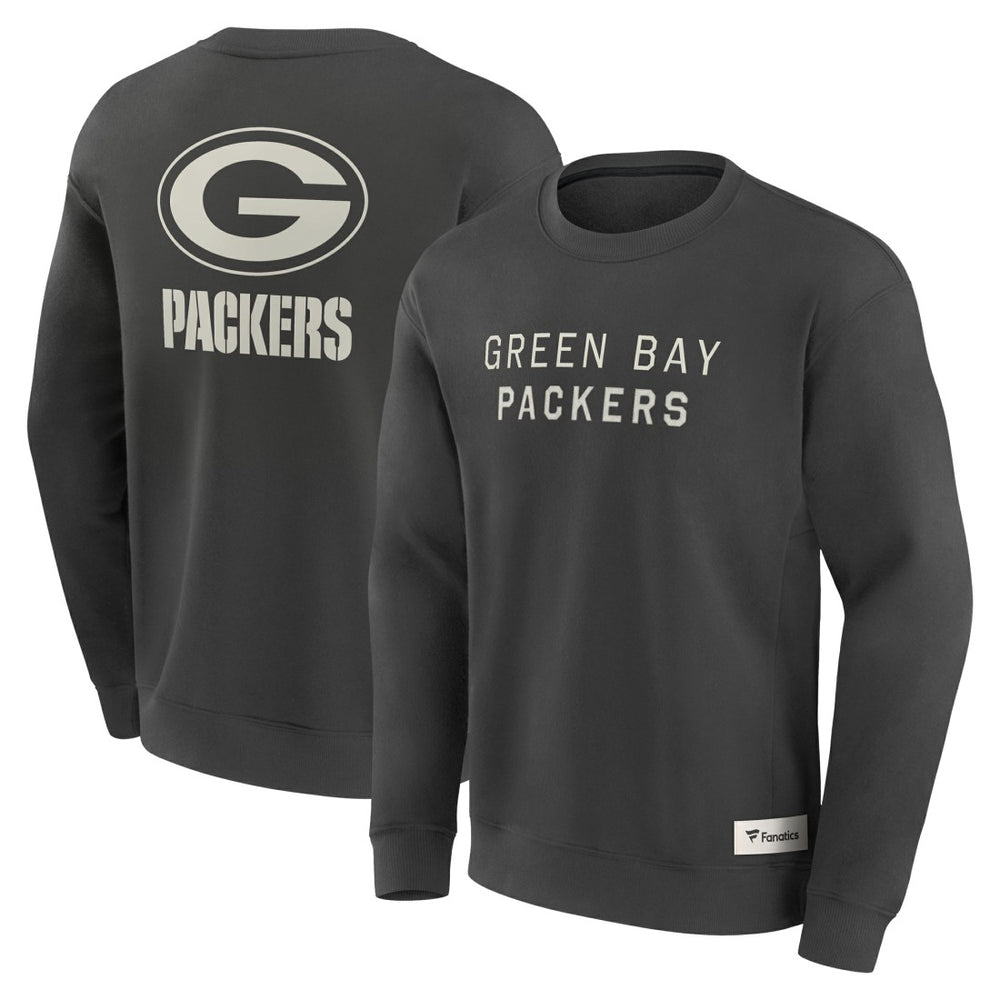 Green Bay Packers Elements Future Ground Lettering Pullover Sweatshirt | NFL New