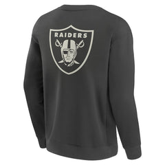 Las Vegas Raiders Elements Future Ground Lettering Pullover Sweatshirt | NFL Online