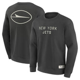 New York Jets Elements Future Ground Lettering Pullover Sweatshirt | NFL Discount