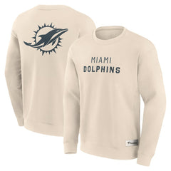 Miami Dolphins Elements Future Ground Lettering Pullover Sweatshirt | NFL Outlet