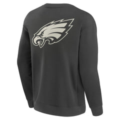 Philadelphia Eagles Elements Future Ground Lettering Pullover Sweatshirt | NFL Discount