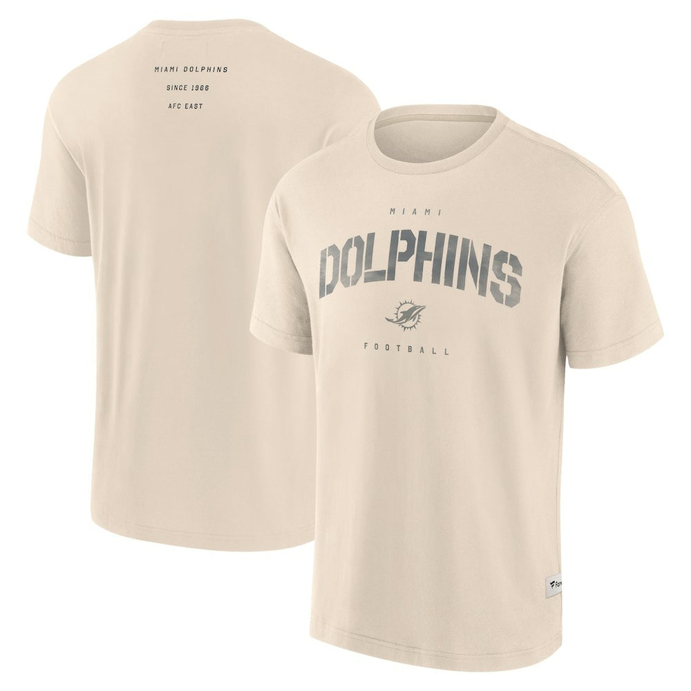 Miami Dolphins Elements Weathered Tonal Future Ground T-Shirt | NFL New