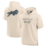 Buffalo Bills Elements Future Ground Lettering Short Sleeve Pullover Hoodie | NFL Hot