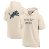 Detroit Lions Elements Future Ground Lettering Short Sleeve Pullover Hoodie | NFL New