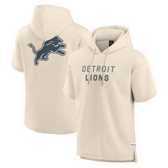 Detroit Lions Elements Future Ground Lettering Short Sleeve Pullover Hoodie | NFL New