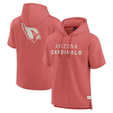 Arizona Cardinals Elements Future Ground Lettering Short Sleeve Pullover Hoodie | NFL Sale