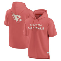 Arizona Cardinals Elements Future Ground Lettering Short Sleeve Pullover Hoodie | NFL Sale