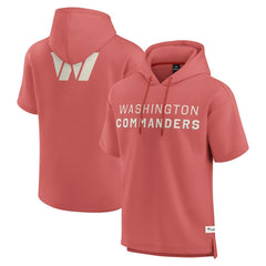 Washington Commanders Elements Future Ground Lettering Short Sleeve Pullover Hoodie | NFL Near me