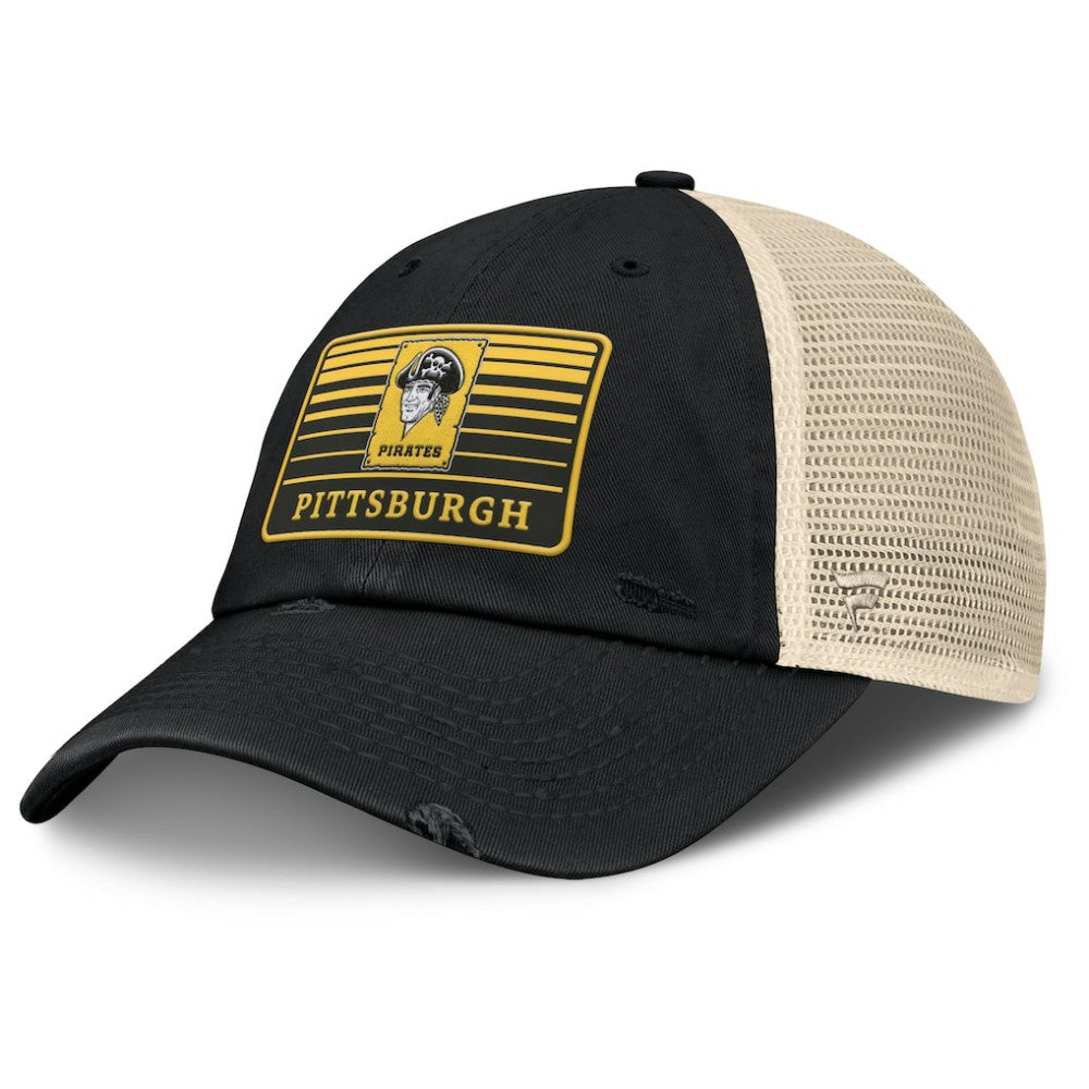 Pittsburgh Pirates Fanatics Cooperstown Collection Eastbound Mesh Adjustable Hat - MLB Hats