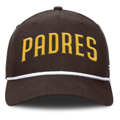 San Diego Padres Fanatics Clubhouse Foul Ball A-Frame Adjustable Hat - MLB Hats
