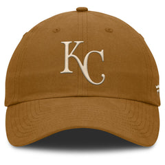 Kansas City Royals Fanatics Act Natural Chopper Adjustable Hat - MLB Hats