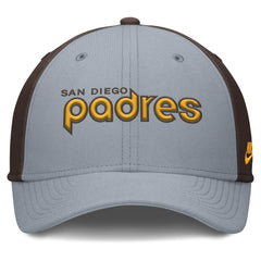 San Diego Padres Nike Rise Swoosh Performance Flex Hat - MLB Hats