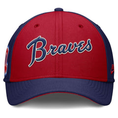 Atlanta Braves Nike Rise Swoosh Performance Flex Hat - MLB Hats