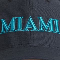 Miami Marlins Nike 2025 City Connect Performance Swoosh Flex Hat - MLB Hats