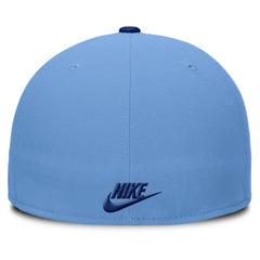 Chicago Cubs Nike Cooperstown Two-Tone Dri-FIT Round Bill True Fitted Hat - MLB Hats