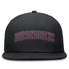 Arizona Diamondbacks Nike Wordmark Dri-FIT Round Bill True Fitted Hat - MLB Hats