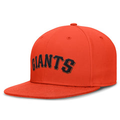 San Francisco Giants Nike Wordmark Dri-FIT Round Bill True Fitted Hat - MLB Hats