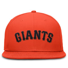 San Francisco Giants Nike Wordmark Dri-FIT Round Bill True Fitted Hat - MLB Hats