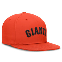 San Francisco Giants Nike Wordmark Dri-FIT Round Bill True Fitted Hat - MLB Hats