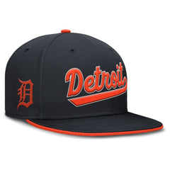 Detroit Tigers Nike Primetime Dri-FIT Round Bill True Fitted Hat - MLB Hats