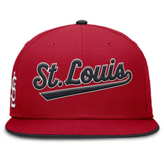 St. Louis Cardinals Nike Primetime Dri-FIT Round Bill True Fitted Hat - MLB Hats