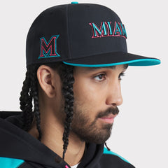 Miami Marlins Nike 2025 City Connect Performance Fitted Hat - MLB Hats
