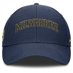 Milwaukee Brewers Nike Rise Gaberdine Adjustable Hat - MLB Hats
