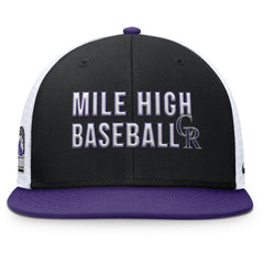 Colorado Rockies Nike Pro Trucker Snapback Hat - MLB Hats