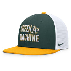 Athletics Nike Pro Trucker Snapback Hat - MLB Hats