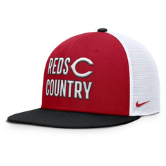 Cincinnati Reds Nike Pro Trucker Snapback Hat - MLB Hats