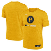 Pittsburgh Pirates Nike Authentic Collection City Connect Velocity Dri-FIT T-Shirt - MLB T-shirts