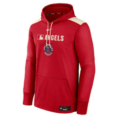 Los Angeles Angels Nike Authentic Collection City Connect Therma Pullover Hoodie - MLB Hoodies
