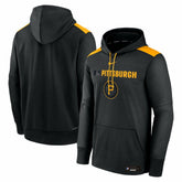 Pittsburgh Pirates Nike Authentic Collection City Connect Therma Pullover Hoodie - MLB Hoodies