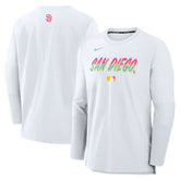 San Diego Padres Nike 2025 City Connect Authentic Collection Player Dri-FIT Lightweight Pullover - MLB Pullover